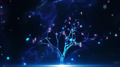 梦幻树蝴蝶飞舞