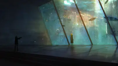 水下城市 赛博朋克