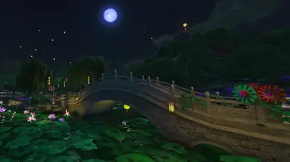 西湖夜桥