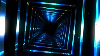 霓虹隧道