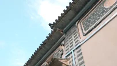 大理喜洲古镇唯美空镜