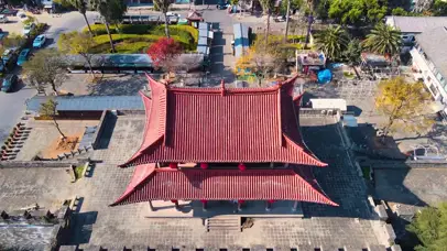 大理古城洱海4k