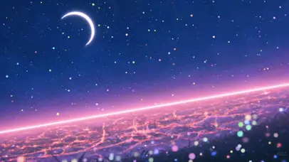 唯美治愈你的名字流星星空4k