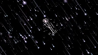 抖音最火太空小人