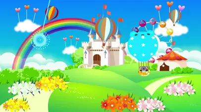 梦幻田园城堡卡通