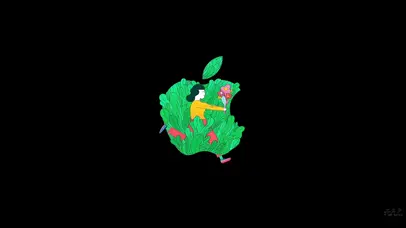 苹果壁纸点个收藏 不然就消失啦