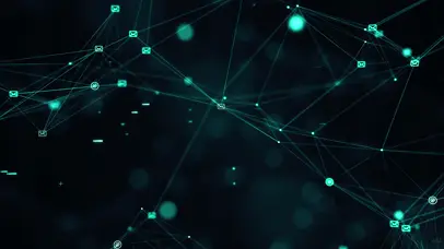 4K科技几何光线2