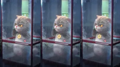 斑布猫-大雨落下