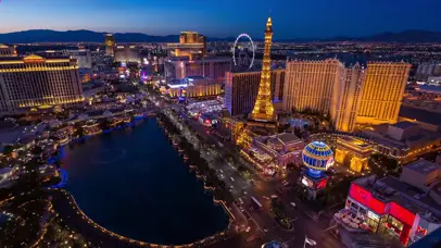 4K繁华城市夜景