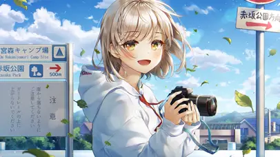 相机女孩 分享美照