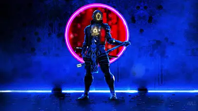 赛博朋克风忍者