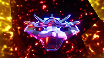 4K超清60帧飞船光影