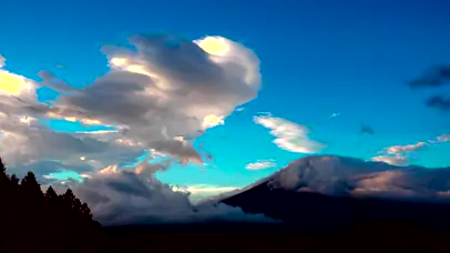 4K延时流动的云