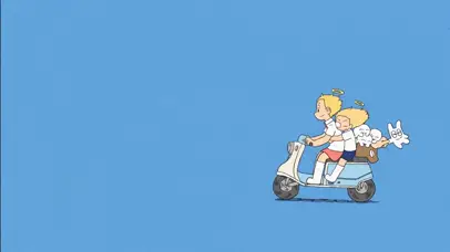 骑上我心爱的小摩托