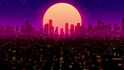 城市夜色