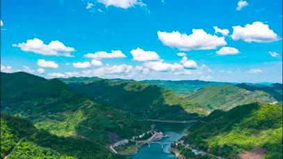 4K祖国大好河山山川风景风光
