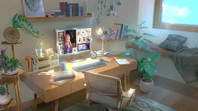 梦中工作台 白天