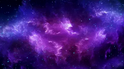 4k紫色星云