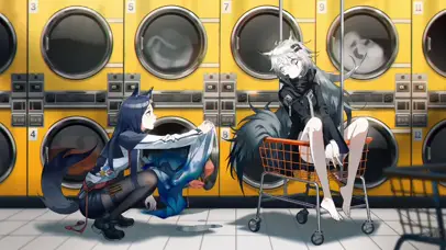 洗衣店的超可爱狐狸姐妹