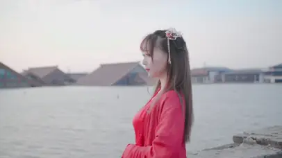 清纯美女麦麥籽生僻字舞蹈壁纸