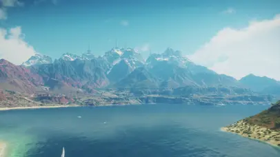 宁静海面