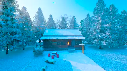 雪中小屋（双端）