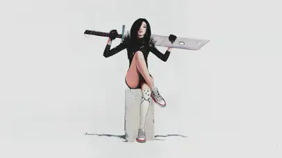 水上刀女
