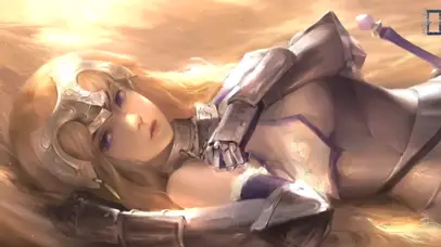  fate贞德可爱清纯美女