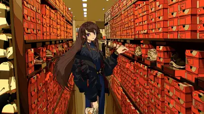 鞋店女孩