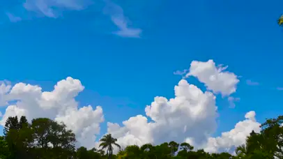 延时蓝天白云