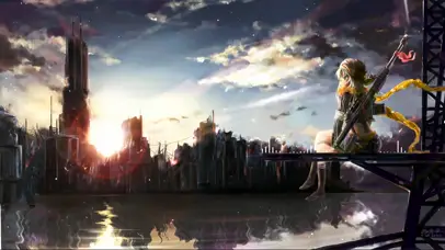 高铁上的狙枪少女