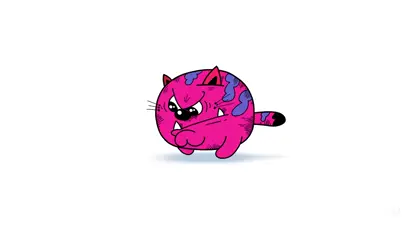 凶哒哒可爱猫咪