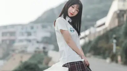 清纯JK美女