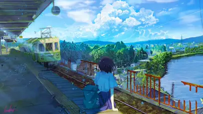 清澈的蓝天