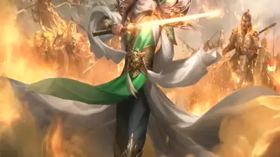 三国杀-绽火神威神陆逊