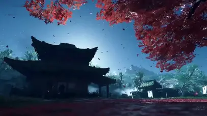 枫叶石庙~（唯美风动版）