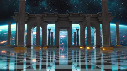 4K宇宙地球风景线