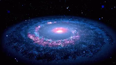 唯美的宇宙银河