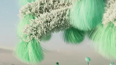 绿色树