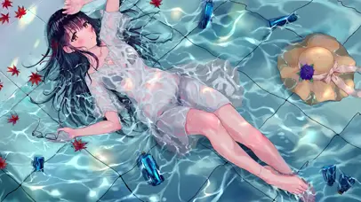 水中少女