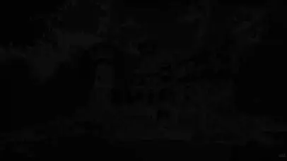 4K 河流城堡风景