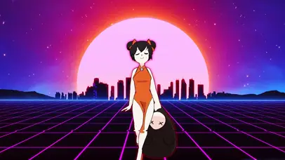 旗袍少女