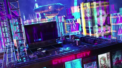 4K都市赛博朋克