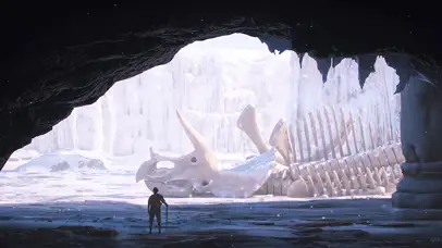 远古雪洞