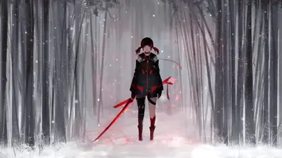 魔法长剑女孩