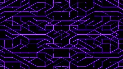 4K超清科技线条