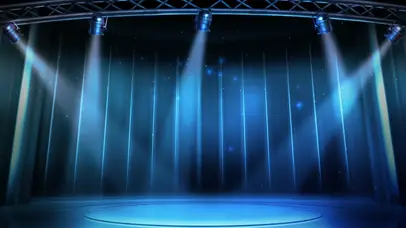 桌面舞台灯光秀