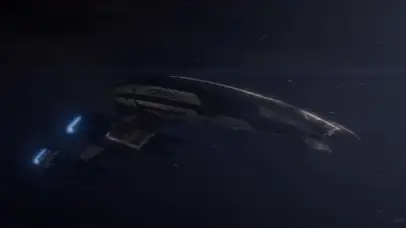 4k穿越中的飞船