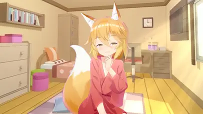 可爱狐狸少女