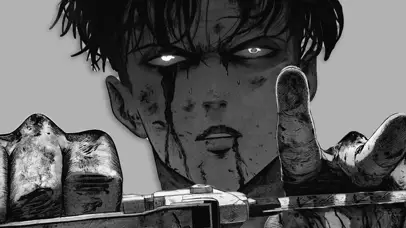 进击的巨人~（黑白兵长版）